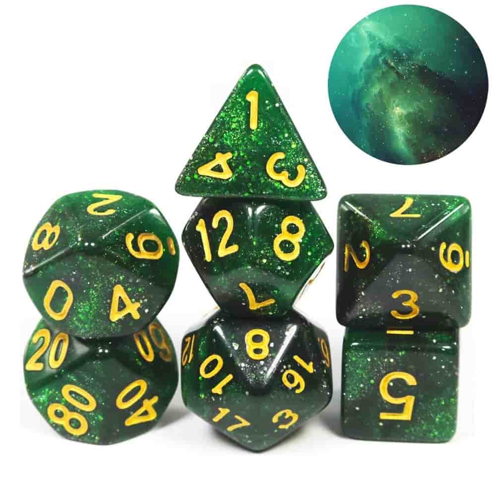 Polydice set Galaxy