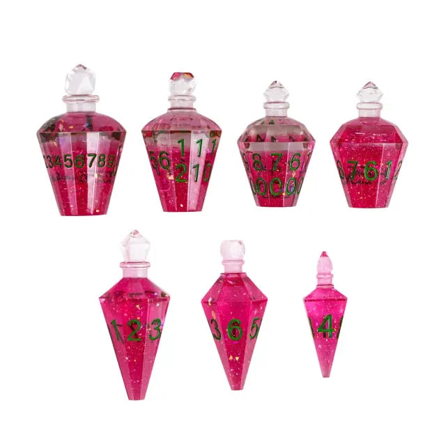 Handmade Magic Potion Bottle Dice