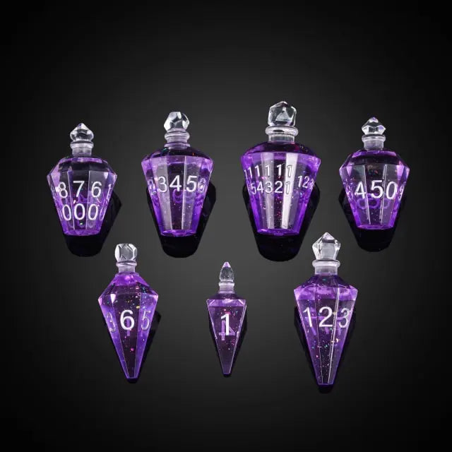 Handmade Magic Potion Bottle Dice